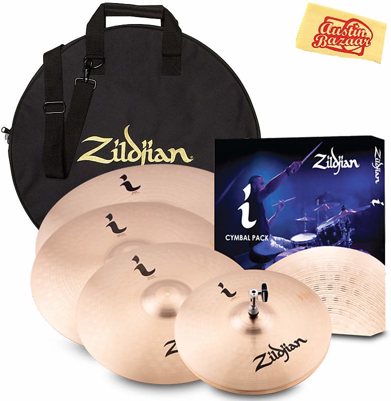 Ziljian I Pro Gig Pack Cymbal w Gig Bag Reverb