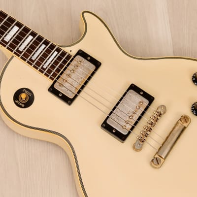 1980 Tokai Love Rock Custom model LC60 Vintage White, 100% Original w/ Case image 7