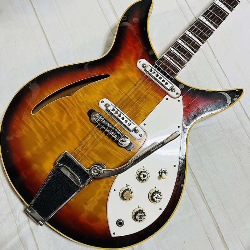 Guyatoneサンバースト セミアコースティックギター　ＳＧ-４２Ｔ Guyatoneサンバースト セミアコースティックギター SG-42T