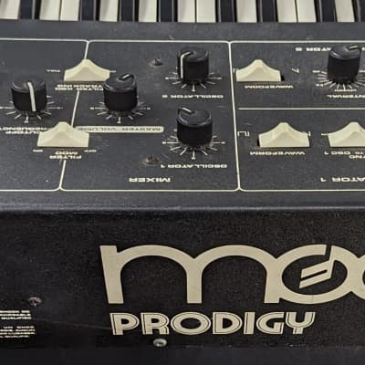Moog Prodigy 32-Key Monophonic Analog Synthesizer 1979 - 1984 - Black image 2