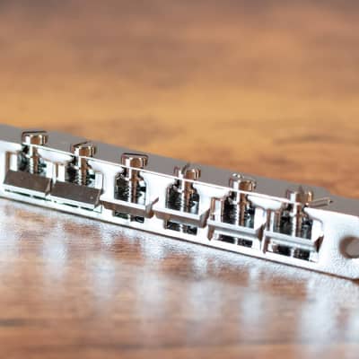 Gibson ABR-1 Tune-o-matic Bridge Nickel image 3