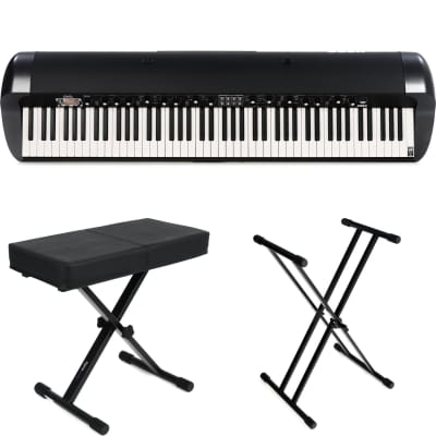 Korg SV-2 88-key Stage Vintage Piano Essentials Bundle