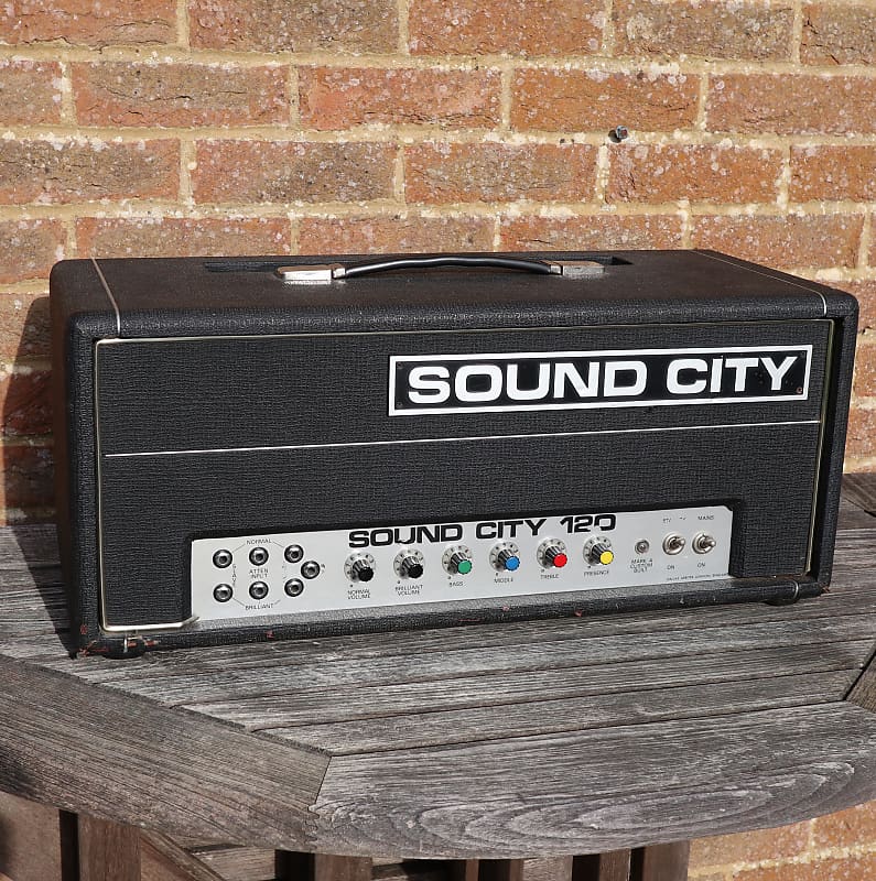 Sound City 120 Partridge Vintage Valve Amplifier image 1