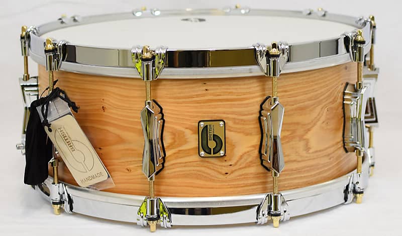 British Drum Company Archer Snare 14x6 English Yew Bild 1