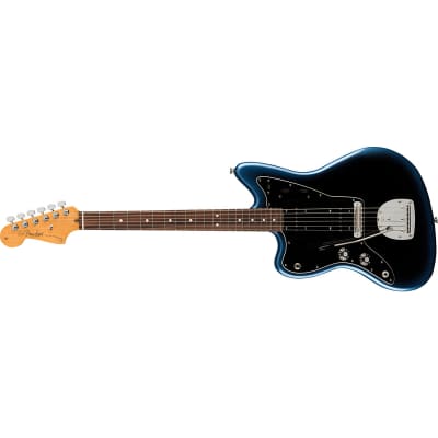Fender American Professional II Jazzmaster Electric Guitar Left-Hand Rosewood Fingerboard Dark Night - 0113980761 image 1