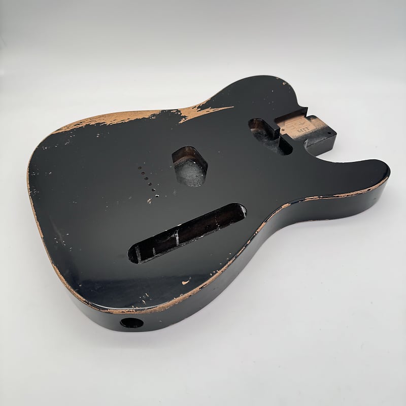MJT Telecaster Relic Body Nitro Alder Sonic Blue Light