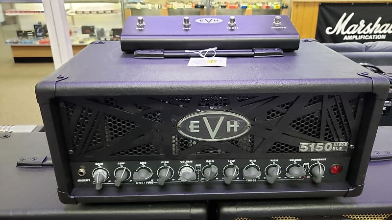 EVH 5150III 50S 6L6 Guitar Amp Head, 50 Watts, Stealth Black - NEW