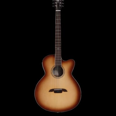 Alvarez ABT60CE8SHB Electric Acoustic 8 String Baritone Guitar image 4