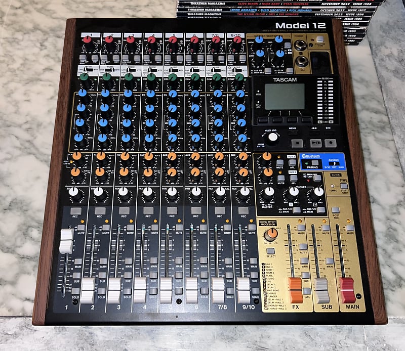 TASCAM Model 12 Multitrack Recorder / Mixer / USB Interface 2020