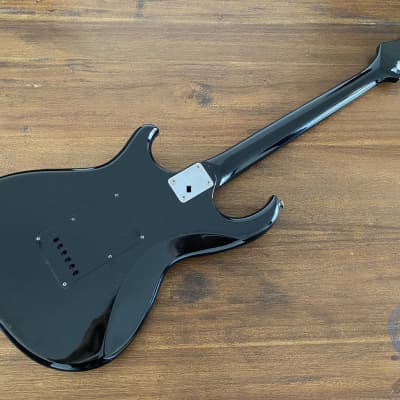 Aria Pro II Guitar, RS Wildcat, SUPER STRAT, Black, MIJ