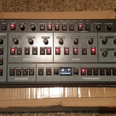 Oberheim OB-X8 Desktop 8-Voice Synthesizer 2022 - Present - Black with Wood Sides