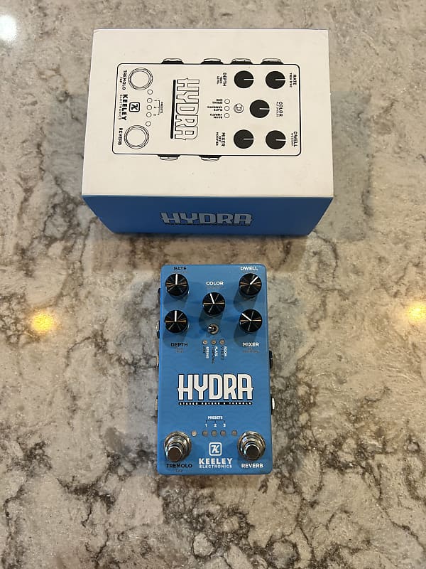 Keeley Hydra Stereo Reverb & Tremolo