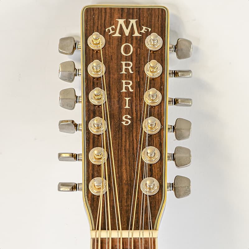 Mid 80s Morris MB-310 12-string w/ Hardshell Case, Rosewood