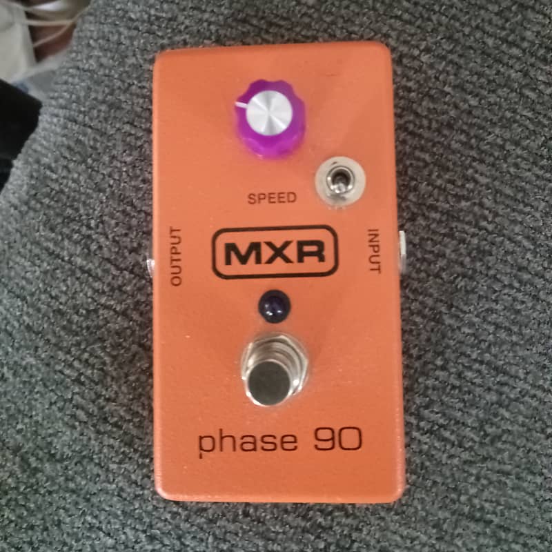 MXR Modded phase 90 pedal with switchable vibe mod | Reverb