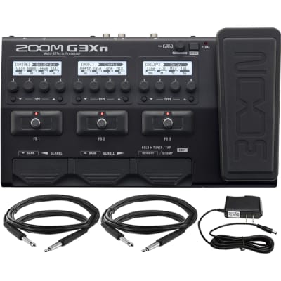 Zoom G3Xn Multi-Effects Processor with Built In Expression Pedal +