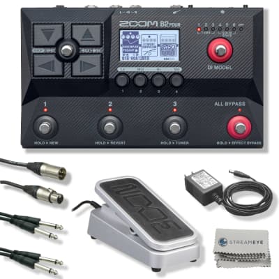 Reverb.com listing, price, conditions, and images for zoom-b2-four-bass-multi-effects-processor