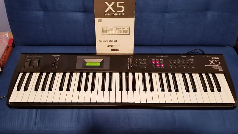 Korg X5D in X5 case, plays great