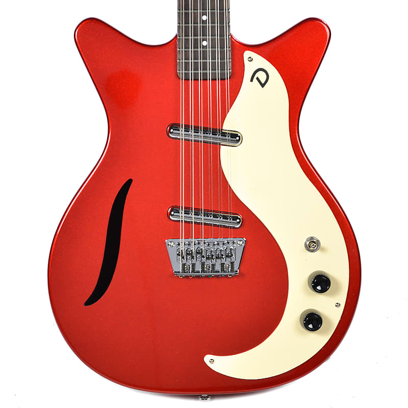 Danelectro '59 Vintage 12 String Red Metallic image 1