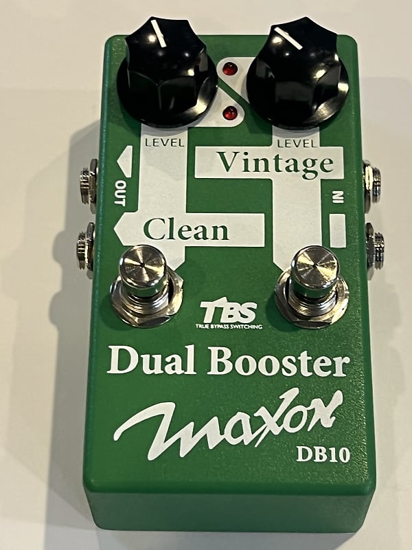 Maxon DB10 Dual Booster Guitar Effects Pedal