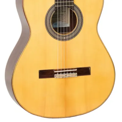 Immagine Guitarra clásica Ayman Bitar profesional de Palo Santo de la India y Pino-Abeto especial. - 4