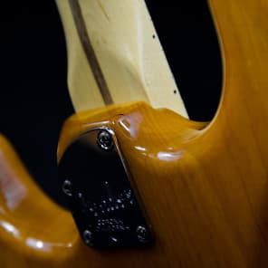 MINT! Fender American Deluxe Stratocaster Amber & Fender Case image 22