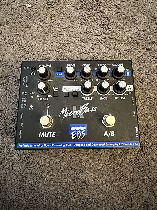 EBS micro bass Ⅱ EBS Micro Bass Ⅱ - Geek IN Box