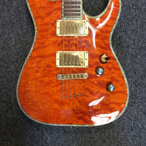 Schecter c1 sales elite orange