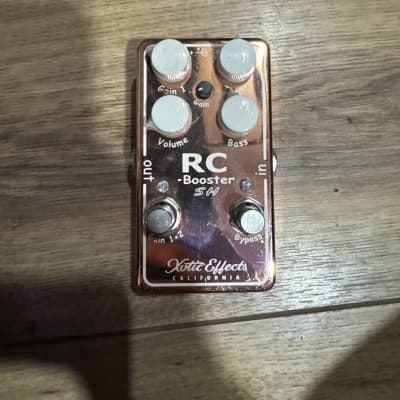 Reverb.com listing, price, conditions, and images for xotic-effects-rc-booster-scott-henderson