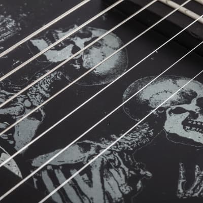 Schecter Chris Howorth V-7 Satin Black SBK 7-String Electric Guitar+ Hardshell Case V7 V 7 image 5