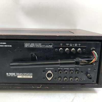 Luxman R-1030 Vintage AM/FM Stereo Receiver imagen 7