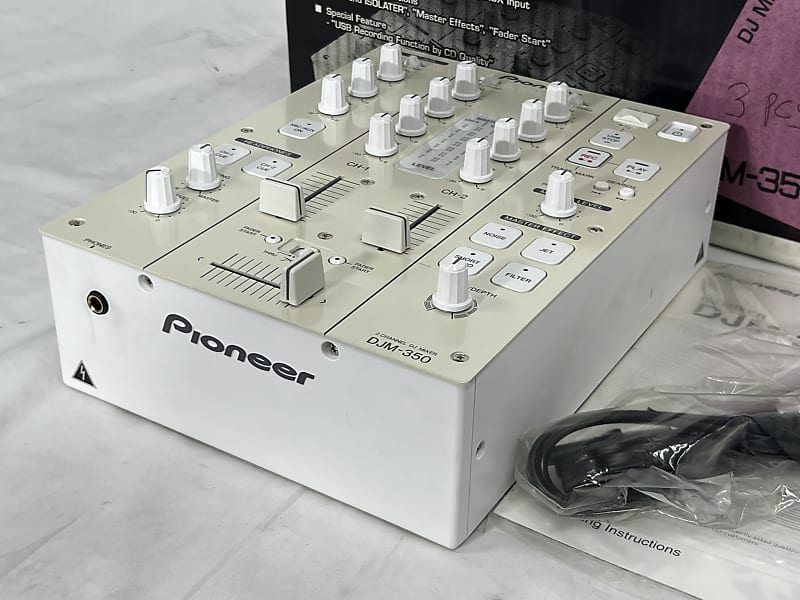 Pioneer DJM-350-W 2 Channel Effects Mixer #2704 (One)