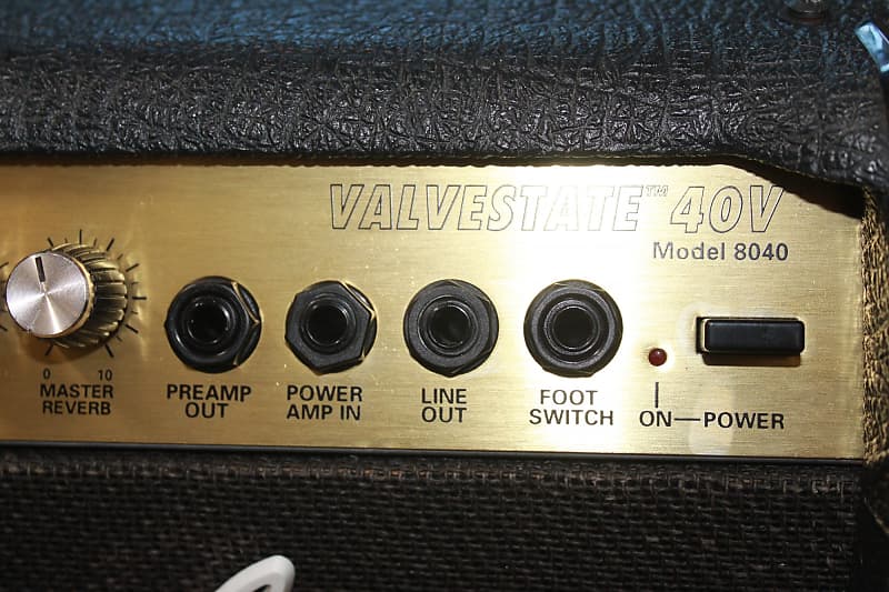 お得高評価Marshall VALVESTATE 40V Model 8040 ギターアンプ BoostChannelプリ真空管(12AX7) コンボ