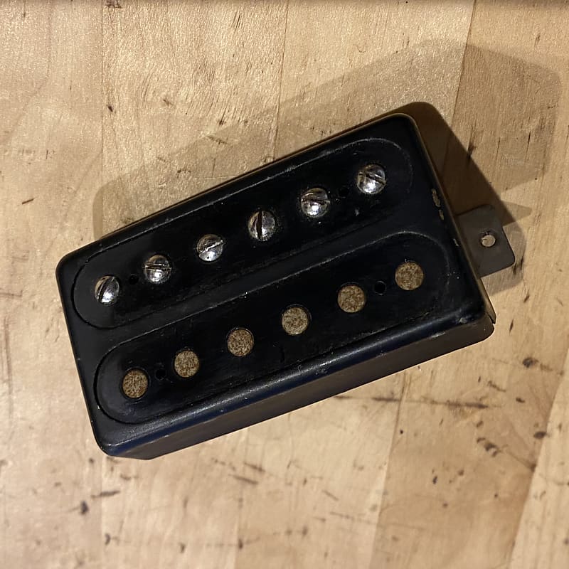 c.1976 Maxon U1000 MIJ Vintage Hambucker Pickups “Black” Reverb