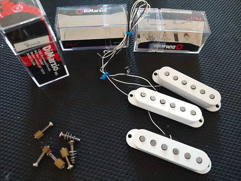 DiMarzio FS-1 set - White Covers