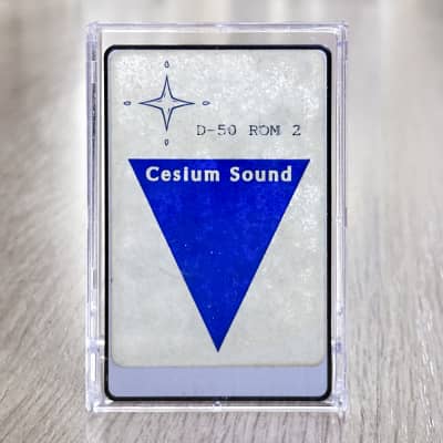 Roland D-50 Data Voice ROM Card // Cesium Sound // Rom 2 - Analog Leads, Sweeps & Pads // ULTRA RARE