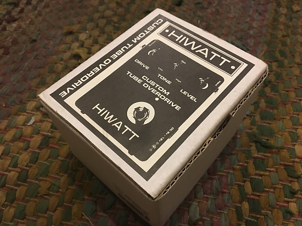 Hiwatt Custom Tube Overdrive | Reverb