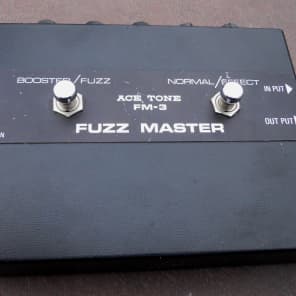 Vintage 70's Ace Tone FM-3 Fuzz Master - Acetone Fuzzmaster Early 