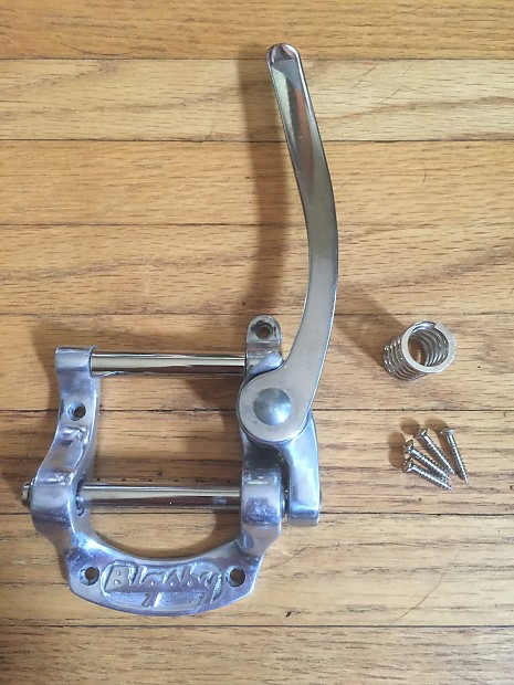 NEW - Genuine USA Made Bigsby B5 - POLISHED ALUMINUM