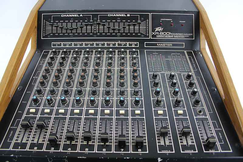 Peavey XRS 8-Channel Powered Mixer - Sound Productions