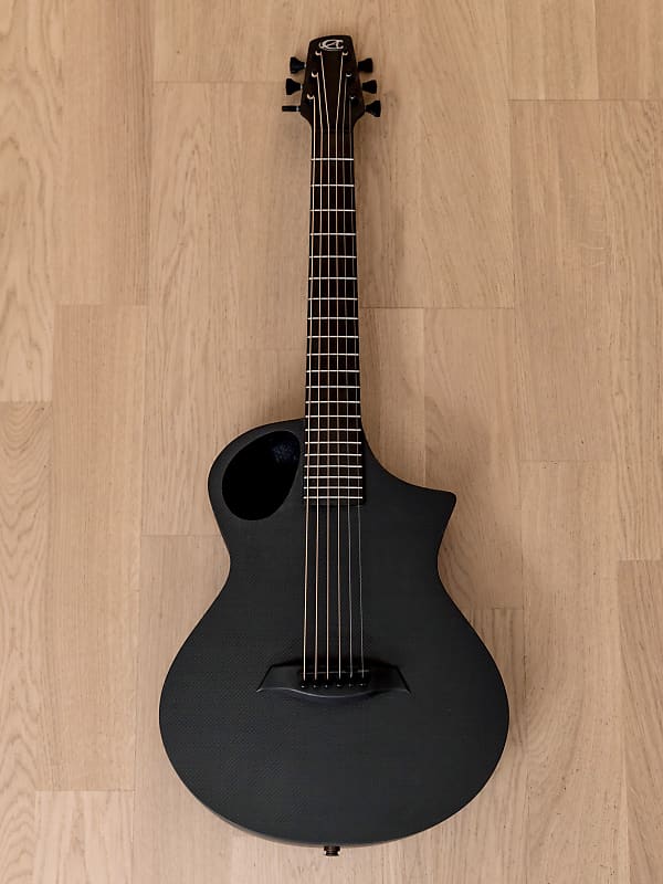 Compositeギター　Cargo Composite Acoustics Cargo with Electronics ELE - Raw Carbon