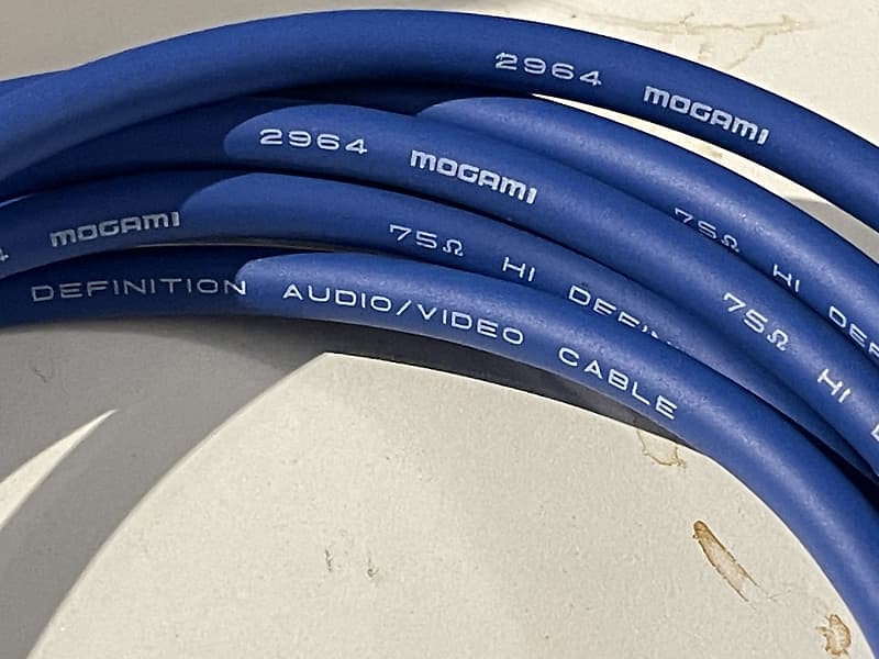 Mogami Mogami 2964 2meter Digital Coaxial Cable 75 Ohm Word Reverb