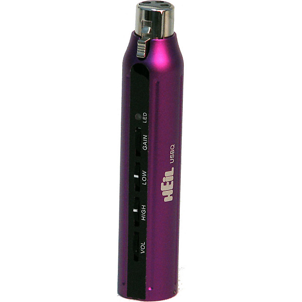 Heil Sound USBQ Compact Inline Microphone Preamp and USB Reverb