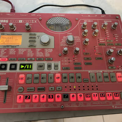 Korg Electribe-SX ESX-1 Music Production Sampler 2000s - Red