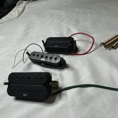 Ibanez INF3, INFS3, INF4 Matching Pickup Set HSH 2008 - Black image 5