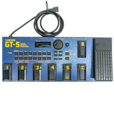 Reverb.com listing, price, conditions, and images for boss-gt-5-guitar-effects-processor