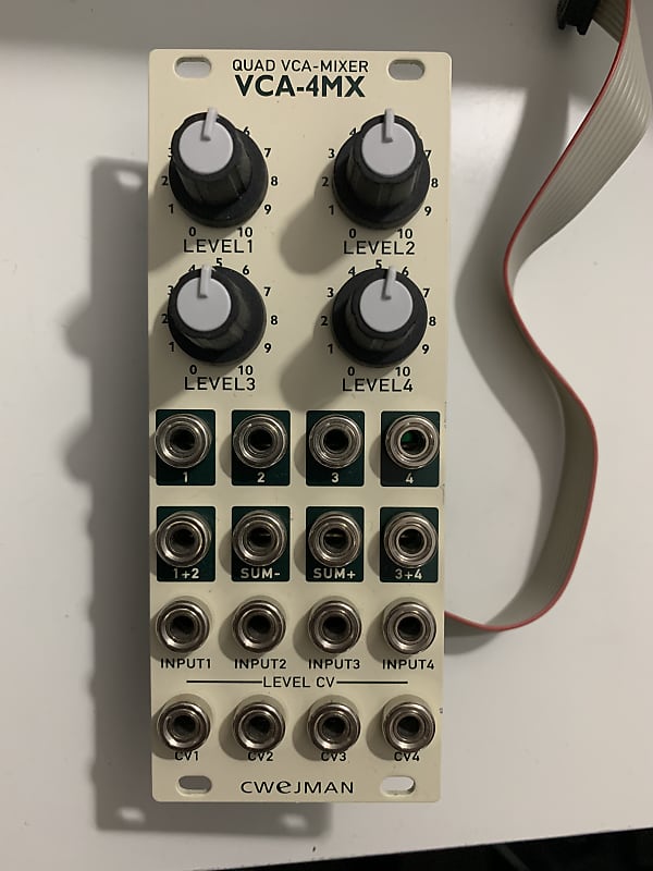 【なつ】Cwejman VCA-4MX クアッドVCA  | ユーロラック Cwejman VCA-4MX Quad VCA-Mixer | Reverb
