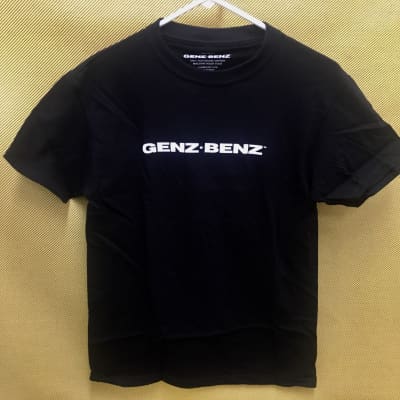 914-3010-306 Genz Benz Logo 100% Pre Shrunk Cotton T Shirt Size Small Black for sale