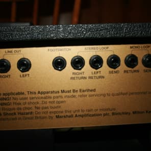 Marshall Valvestate 8200 Bi-Chorus 200W amp head with Footswitch image 6