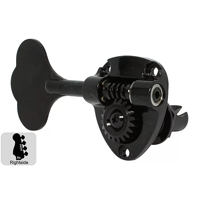 GOTOH GB11W Bass Tuning Machines Tuner Cast Open Gear 4R Reverb