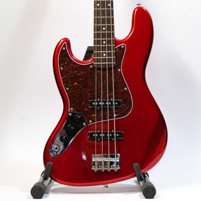 2012 Tokai Jazz Sound Electric J Bass - Candy Apple Red - Lefty for sale